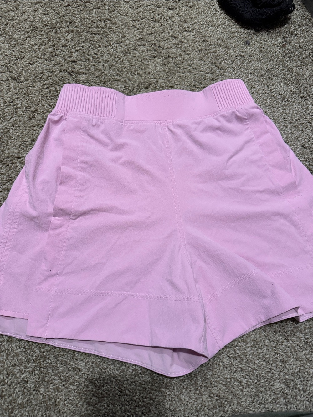 Women’s Pink lululemon  High-Waist Casual Shorts